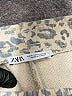 Zara Animal Print Blue Casual Pants Size S - photo 7
