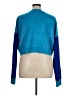 Current Mood 100% Acrylic Color Block Blue Pullover Sweater Size XL - photo 2