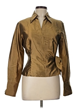 Sunny Leigh Long Sleeve Silk Top