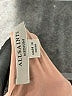 ALLSAINTS 100% Silk Tan Long Sleeve Silk Top Size M - photo 7