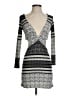 Blue Life Chevron-herringbone Gray Cocktail Dress Size XS - photo 1