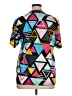 Assorted Brands 100% Polyester Argyle Black Short Sleeve T-Shirt Size XL - photo 2