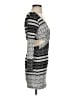 Blue Life Chevron-herringbone Gray Cocktail Dress Size XS - photo 4