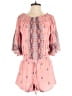 Raga 100% Viscose Paisley Pink Romper Size XS - photo 1