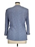 Alex Evenings 100% Polyester Blue Cardigan Size 14 - photo 2