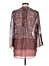 Daniel Rainn 100% Polyester Burgundy 3/4 Sleeve Blouse Size M - photo 2