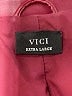 VICI 100% Polyurethane Burgundy Jacket Size XL - photo 6