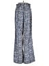 Lucy Paris 100% Polyester Print Blue Casual Pants Size S - photo 2