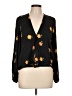 Madewell 100% Polyester Black Long Sleeve Blouse Size L - photo 1