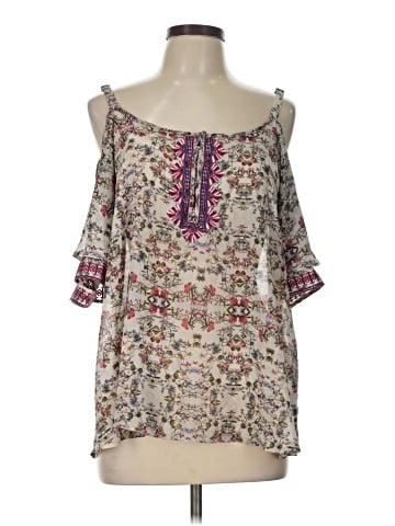 Vintage America Blues 3/4 Sleeve Blouse (view 1)