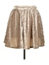 See You Monday Metallic Gold Formal Skirt Size XL - photo 1