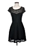 Mimi Chica Hearts Black Cocktail Dress Size S - photo 1