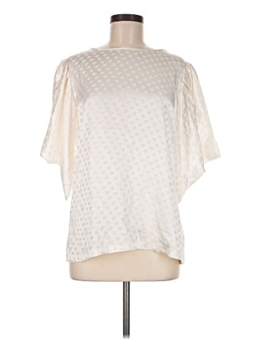 Raoul Short Sleeve Silk Top (view 1)