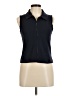 PREMISE Black Sleeveless Blouse Size M - photo 1