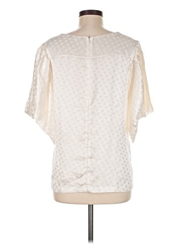 Raoul Short Sleeve Silk Top (view 2)
