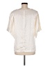 Raoul 100% Silk Ivory Short Sleeve Silk Top Size M (estimated) - photo 2