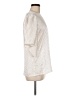 Raoul 100% Silk Ivory Short Sleeve Silk Top Size M (estimated) - photo 4