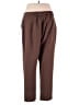 The Drop Solid Brown Dress Pants Size XXL - photo 2