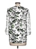 Carolyn Taylor White 3/4 Sleeve Blouse Size L - photo 2