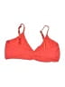 Good American Chevron-herringbone Orange Swimsuit Top Size XXL (5) - photo 2