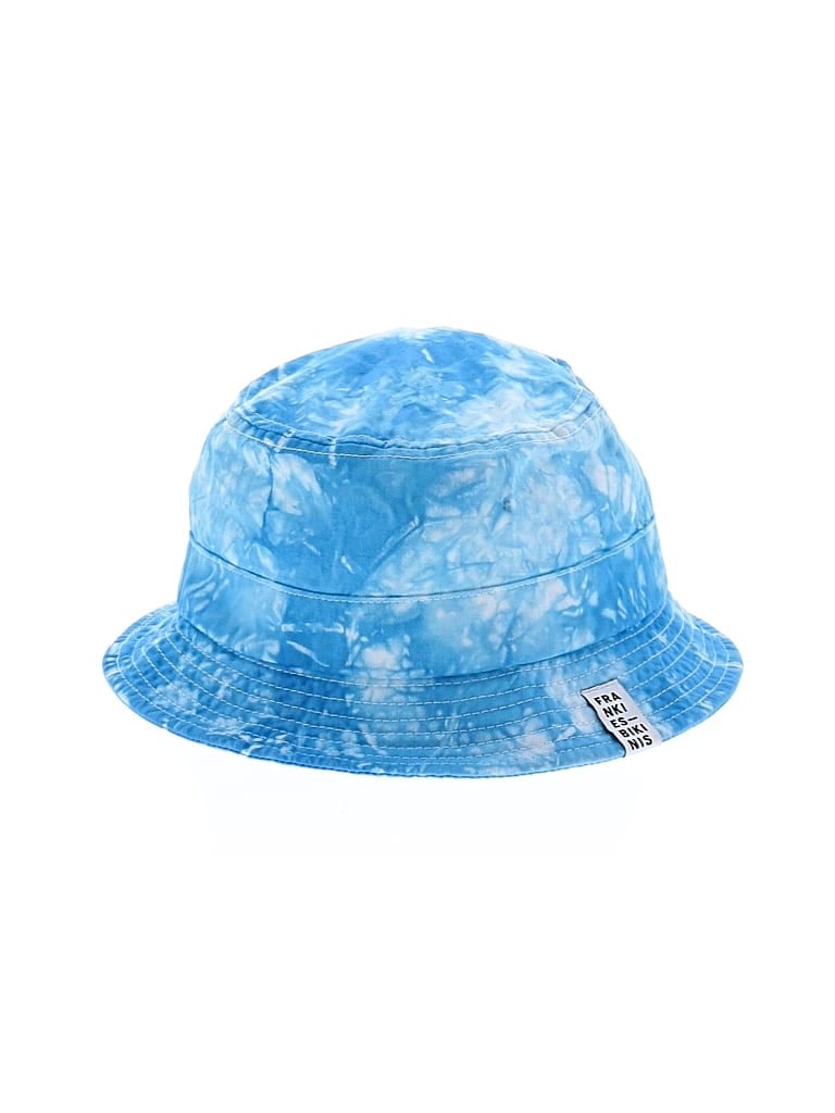 Pre-owned Frankies Bikinis Hat In Blue