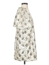 Just Me 100% Polyester Metallic Ivory Cocktail Dress Size S - photo 4