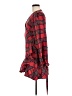 Unbranded Plaid Red Cocktail Dress Size M - photo 5