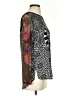 Desigual Silver Long Sleeve Top Size S - photo 4