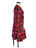 Unbranded Plaid Red Cocktail Dress Size M - photo 4