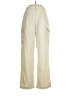 Uniqlo Ivory Cargo Pants Size 10 - photo 1