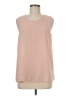 Pleione 100% Polyester Pink Sleeveless Blouse Size M - photo 1