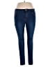 Calzedonia Solid Blue Jeans Size XL - photo 1
