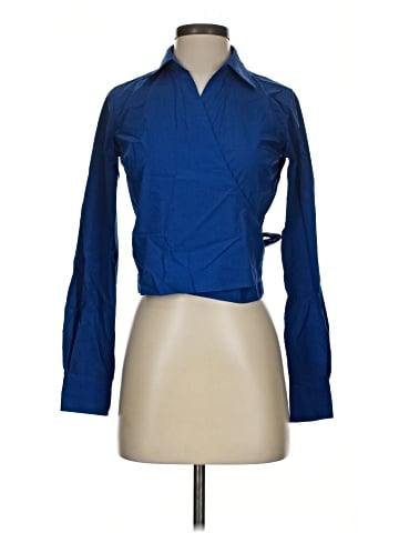 DKNY Long Sleeve Blouse (view 1)