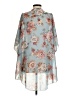 Emory Park 100% Polyester Blue Kimono Size S - photo 2