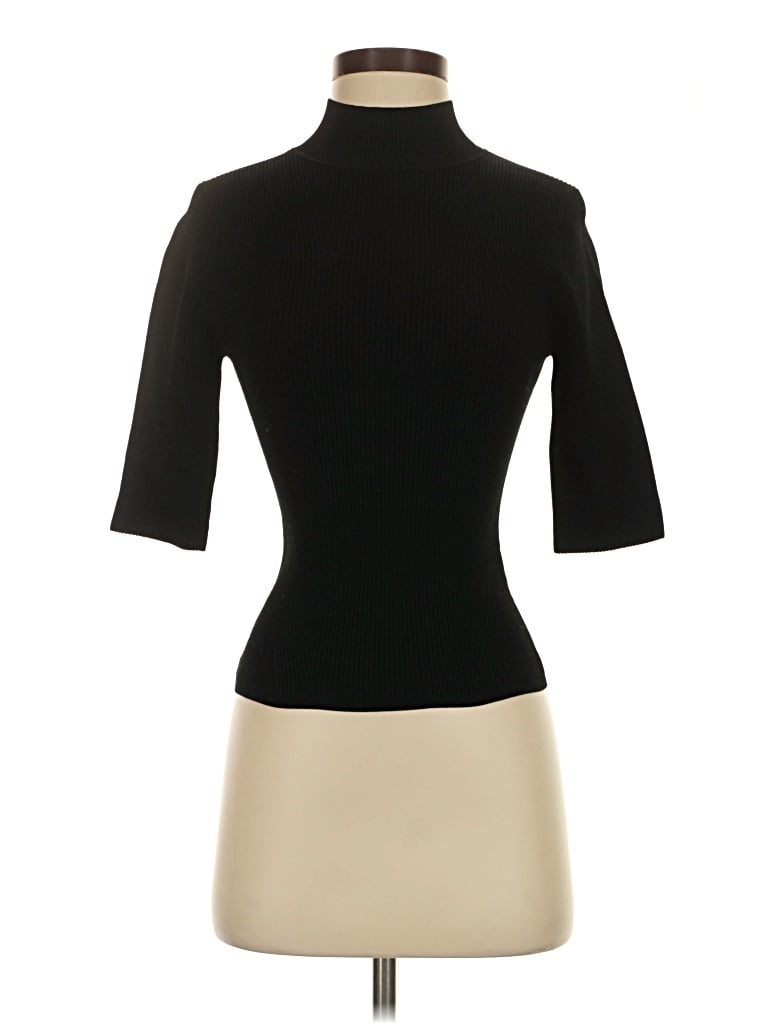 Click to view more detailed imagery on our partner's website Pre-owned Veronica Beard Turtleneck Sweater In Black