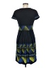 BCBGMAXAZRIA Graphic Blue Casual Dress Size M - photo 2