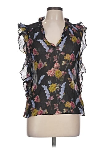 Paige Sleeveless Silk Top (view 1)