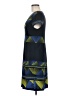 BCBGMAXAZRIA Graphic Blue Casual Dress Size M - photo 5