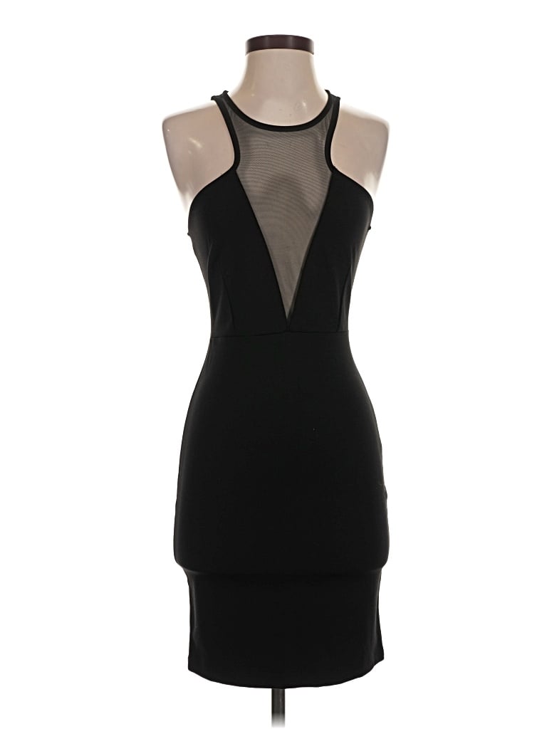 Pre-owned Lulus Cocktail Dress In Black