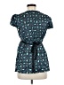 Mimi Maternity Teal Short Sleeve Top Size Med Maternity - photo 2