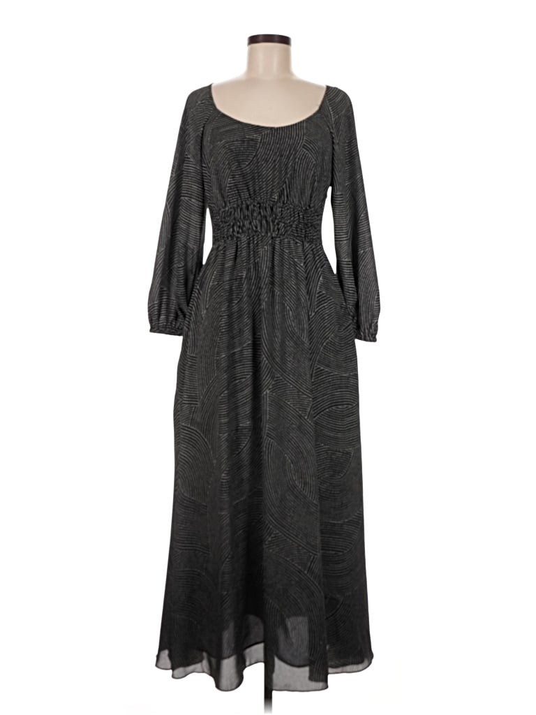 Pre-owned Madewell Casual Dress In Gray
