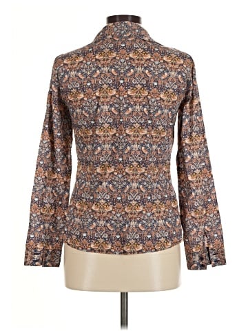 Doncaster Collection Long Sleeve Button-Down Shirt (view 2)