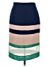 Harlyn Color Block Blue Casual Skirt Size M - photo 1