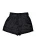 Hem & Thread 100% Polyester Chevron-herringbone Black Shorts Size S - photo 1