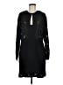 Reiss 100% Polyester Black Cocktail Dress Size 8 - photo 1