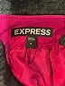 Express 100% Polyester Solid Purple Formal Skirt Size 8 - photo 3