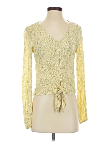Hollister Long Sleeve Blouse (view 1)