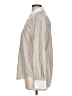 Zara Stripes Ivory Long Sleeve Blouse Size L - photo 5