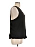 Naked Zebra Black Sleeveless Top Size L - photo 4