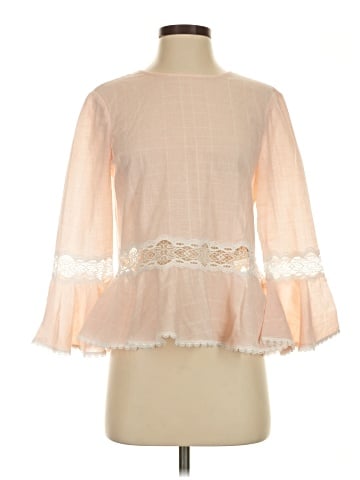 Jonathan Simkhai 3/4 Sleeve Blouse (view 1)